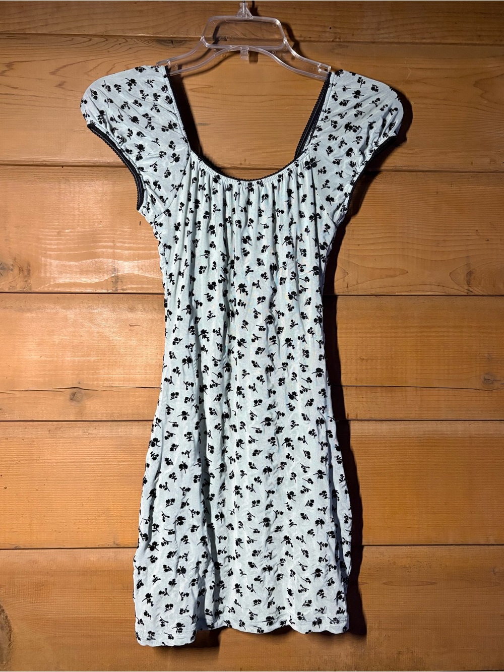 Motel Rocks Mint Green Floral Mini Dress- Size XS- Graduation Dress - Picture 7 of 13